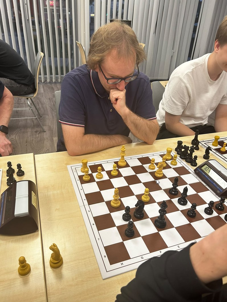 Martin Keck am Brett